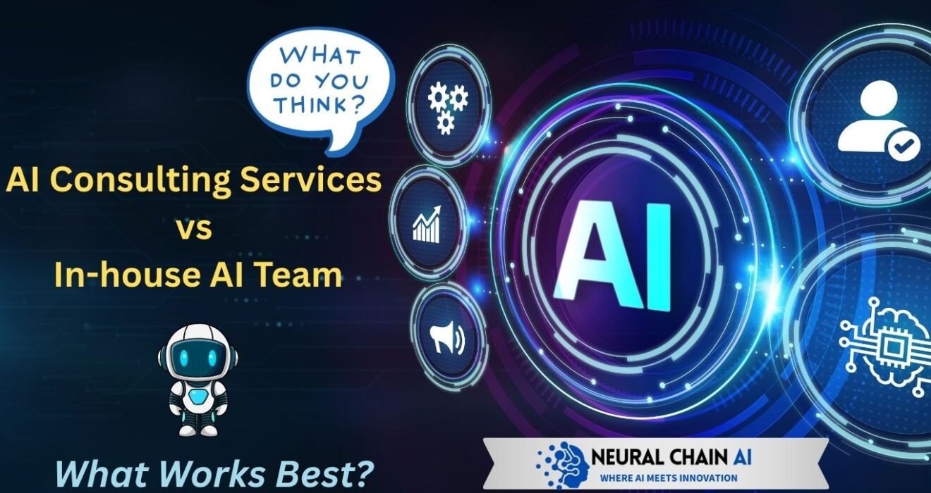 AI consulting services, AI consulting company, AI development services, enterprise AI consulting, in-house AI team