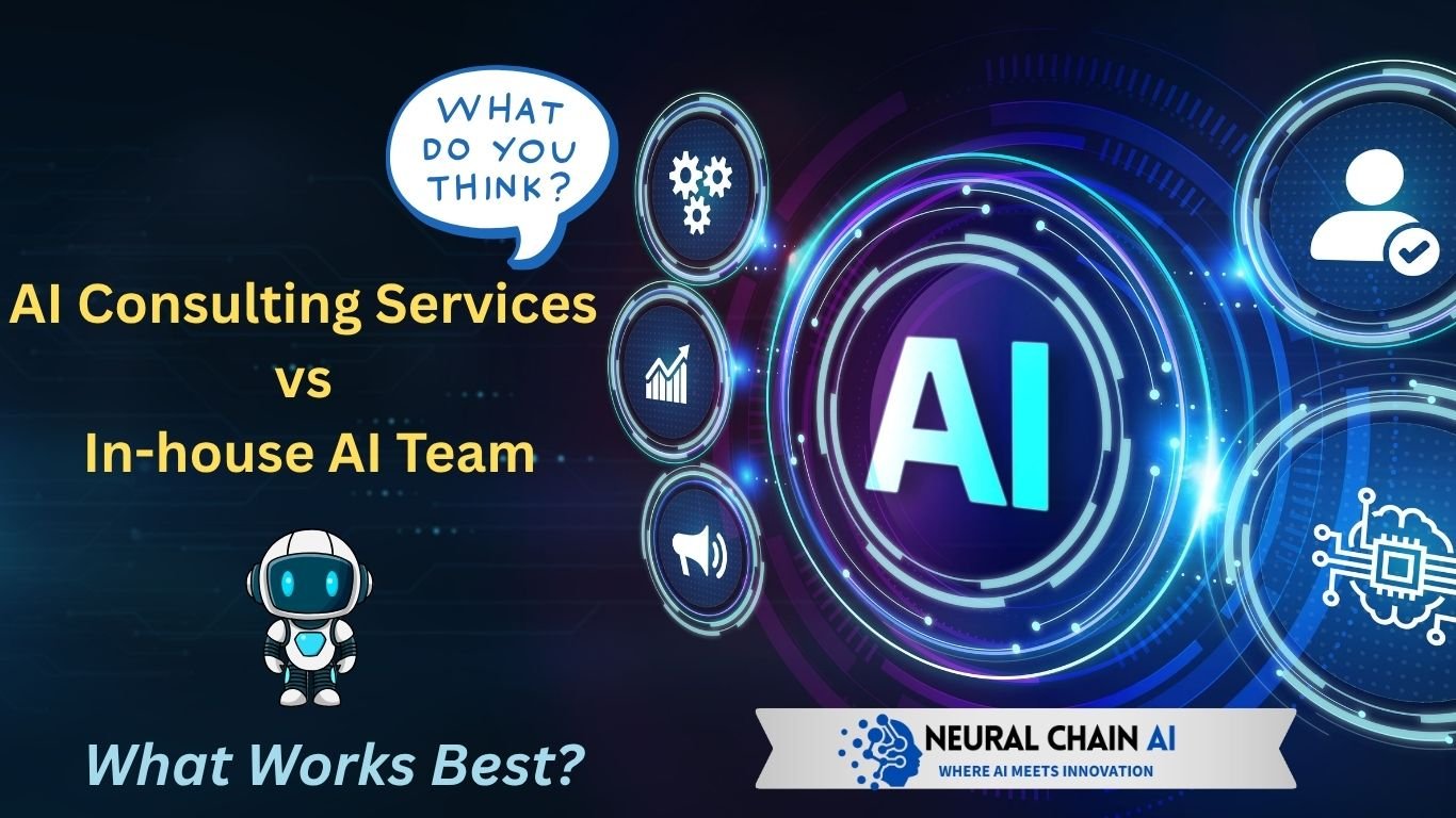 AI consulting services, AI consulting company, AI development services, enterprise AI consulting, in-house AI team