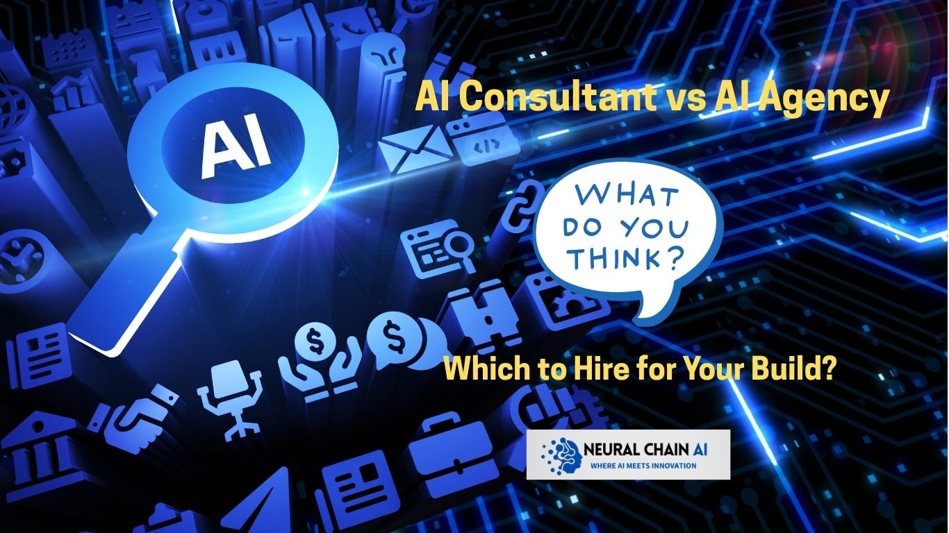 AI Consultant vs AI Agency