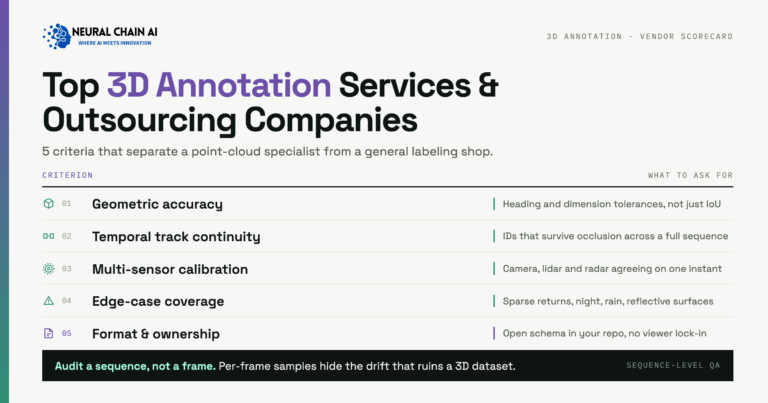 Top 3D Annotation Services