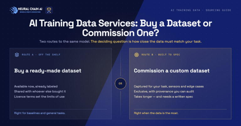 AI Training Data Services: Should I Buy a Dataset or Commission One?