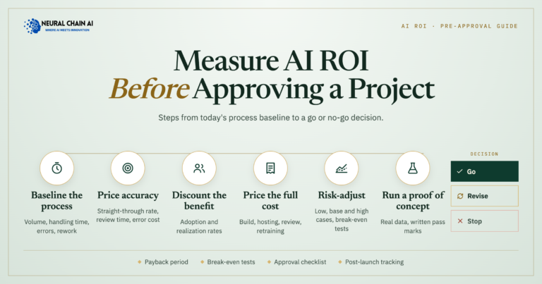 AI ROI: How to Measure Returns Before Approving a Project?